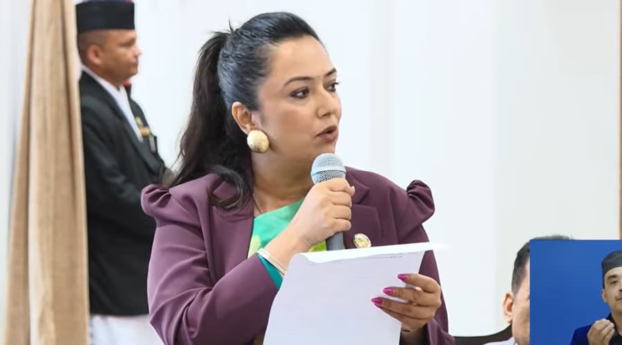 ‘सीमा विवादमा प्रधानमन्त्रीको अभिव्यक्तिबारे मौन नबस्नुस्’ : रास्वपालाई राप्रपाकी खुस्बु ओलीको चुनौती
