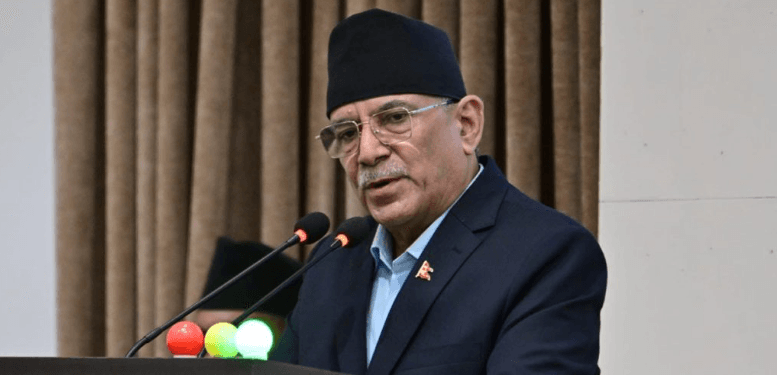 प्रचण्डको प्रश्न– ‘प्रधानमन्त्री आएर कसैको अनुहार नहेरी जानुहुन्छ, यो के तरिका हो ?’