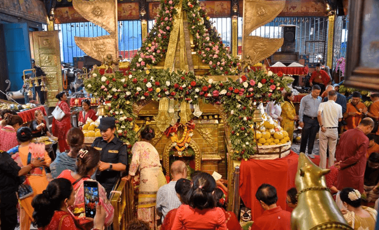 गणेश चतुर्थीमा गणेश मन्दिरमा भक्तजनको भीड, राजधानीदेखि देशभर पूजा आराधना