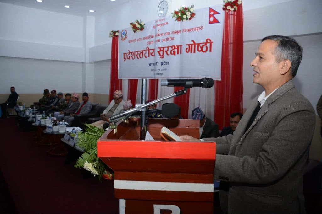 मन्त्रीहरूलाई कुनै दलतिर ढल्कने छुट छैन : गृहमन्त्री अर्याल